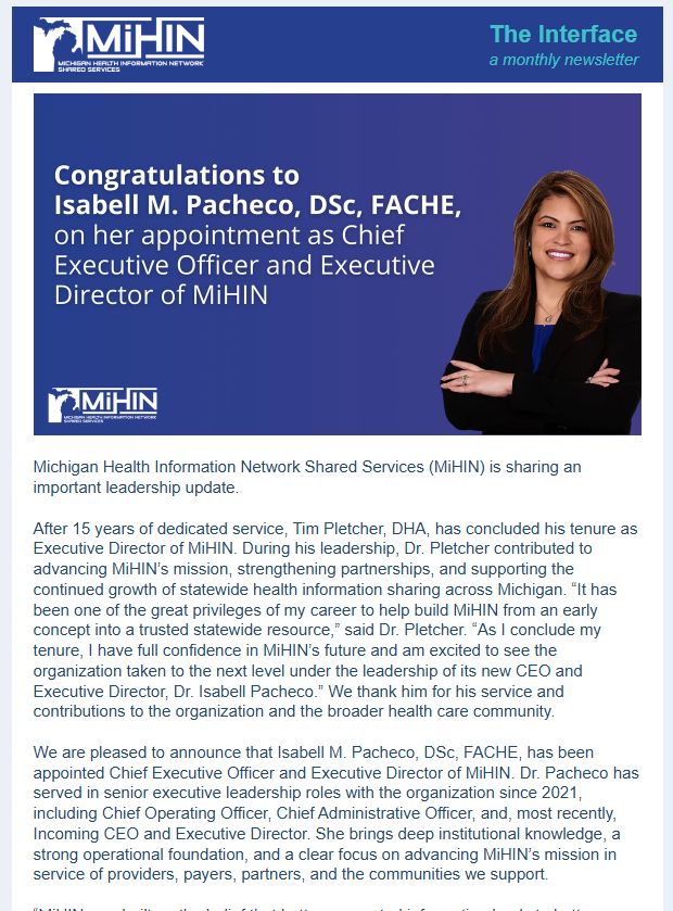 April Newsletter